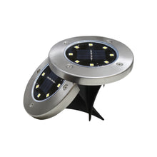 Load image into Gallery viewer, 8-LED Solar Power Buried Light for Outdoor Garden