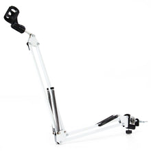 Load image into Gallery viewer, NB - 35 Extendable Recording Microphone Suspension Boom Scissor Arm Stand Holder with Microphone Clip Table Mounting Clamp