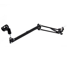 Load image into Gallery viewer, NB - 35 Extendable Recording Microphone Suspension Boom Scissor Arm Stand Holder with Microphone Clip Table Mounting Clamp