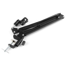 Load image into Gallery viewer, NB - 35 Extendable Recording Microphone Suspension Boom Scissor Arm Stand Holder with Microphone Clip Table Mounting Clamp