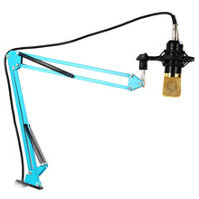 Load image into Gallery viewer, NB - 35 Extendable Recording Microphone Suspension Boom Scissor Arm Stand Holder with Microphone Clip Table Mounting Clamp