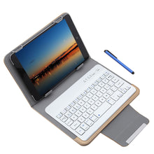 Load image into Gallery viewer, 3 in 1 Universal Wireless Bluetooth 3.0 Keyboard Protective Case with Stander for 7 / 8 inch Tablet