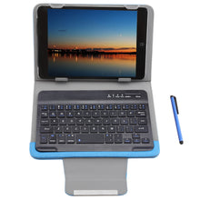 Load image into Gallery viewer, 3 in 1 Universal Wireless Bluetooth 3.0 Keyboard Protective Case with Stander for 7 / 8 inch Tablet
