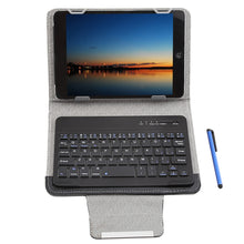 Load image into Gallery viewer, 3 in 1 Universal Wireless Bluetooth 3.0 Keyboard Protective Case with Stander for 7 / 8 inch Tablet