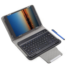 Load image into Gallery viewer, 3 in 1 Universal Wireless Bluetooth 3.0 Keyboard Protective Case with Stander for 7 / 8 inch Tablet