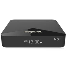 Load image into Gallery viewer, MAGICSEE N5 Android TV OS TV Box Amlogic S905X Android 7.1.2 2GB RAM + 16GB ROM 2.4G + 5G WiFi 100Mbps BT4.1 Support 4K H.265