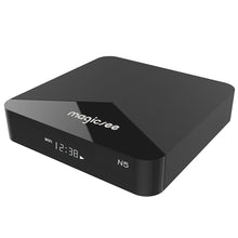 Load image into Gallery viewer, MAGICSEE N5 Android TV OS TV Box Amlogic S905X Android 7.1.2 2GB RAM + 16GB ROM 2.4G + 5G WiFi 100Mbps BT4.1 Support 4K H.265