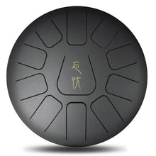 Load image into Gallery viewer, 12 Inch Mini 11 Tone Steel Tongue Percussion Drum Handpan Instrument With Drum
