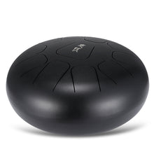 Load image into Gallery viewer, 12 Inch Mini 11 Tone Steel Tongue Percussion Drum Handpan Instrument With Drum